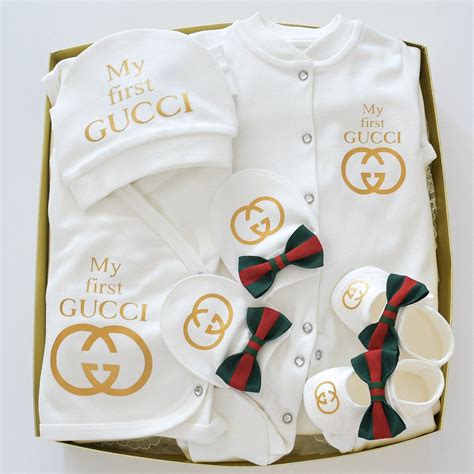 newborn gucci clothes|luxury newborn baby clothes.